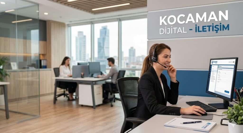 Kocaman Dijital İletişim Sayfası ve Müşteri Destek Ofisi